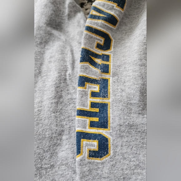 GA TECH Fanatics Graphic Longsleeve Tshirt Heather Gray Mens XL - Picture 2 of 7